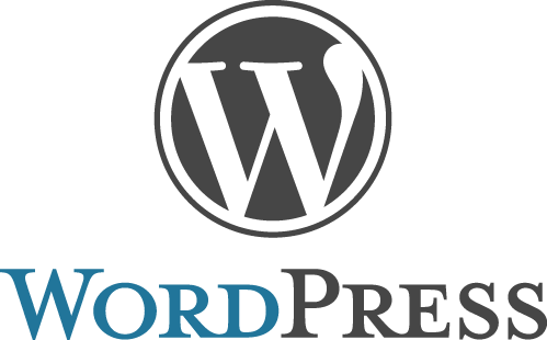 WordPress logo with transparent background