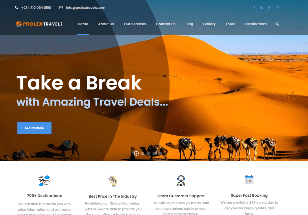 Prolex Traveels and Tours